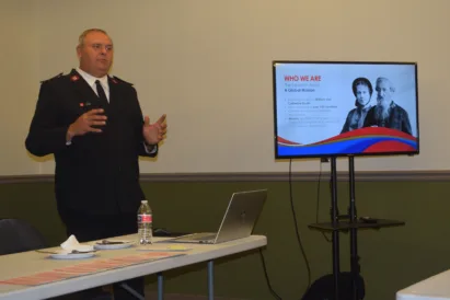 New Salvation Army Captain Outlines Goals